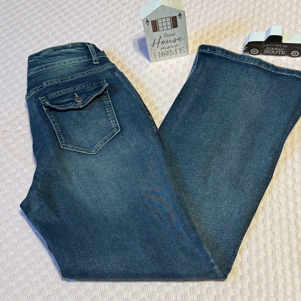 True Leech Women's Boot Cut Jeans